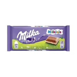 شکلات میلکا مدل Milkinis وزن 100 گرم - میلکا میلکی نیز - Milka Milkinis