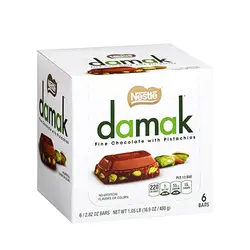 شکلات نستله داماک پسته ای 65 گرم بسته 6 تایی - Nestle Damak