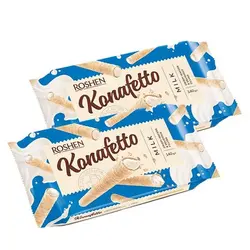شوکورول کونافتو روشن شیری 140 گرم مجموعه دوعددی - Roshen Konafetto Milk