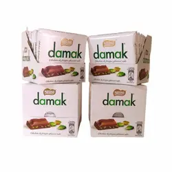 شکلات نستله داماک پسته ای 65 گرم  4 بسته 6 تایی - Nestle Damak