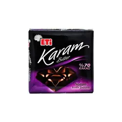 شکلات تلخ 70 درصد اتی کارام  Eti Karam
