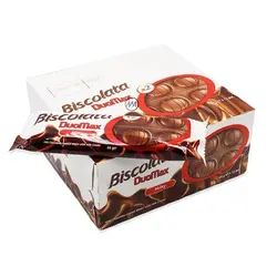 شکلات شیری بیسکولاتا دوماکس بسته 12 تایی - Biscolata DuoMax Milky