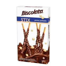 چوب شکلاتی با برنجک استیکس بیسکولاتا Biscolata - بیسکولاتا چوبی