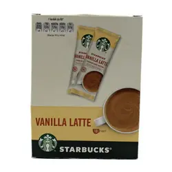 قهوه فوری وانیل لاته 10 ساشه ای استارباکس - STARBUCKS VANILLA LATTE