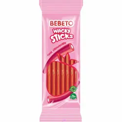 پاستیل ببتو لوله ای توت فرنگی خنک 180 گرم