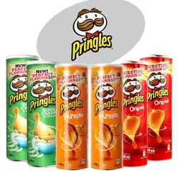 پکیج فوق العاده چیپس پرینگلز Pringles با 3 طعم مختلف