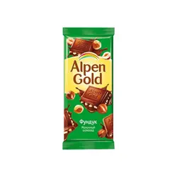 شکلات تابلتی آلپن گلد فندقی - Alpen Gold Hazelnut Chocolate