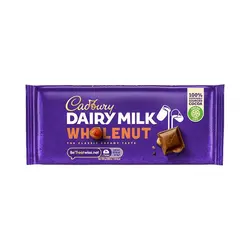 شکلات کدبری دیری میلک با طعم فندق کامل - Cadbury WHOLENUT