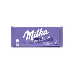 شکلات میلکا شیری - Alpine Milk بسته 27 تایی -  Milka Chocolate Alpine