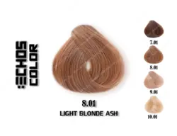 رنگ مو اچ اس لاین خاکستری طبیعی روشن 8.01