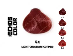 رنگ مو اچ اس لاین بلوطی مسی روشن 5.4