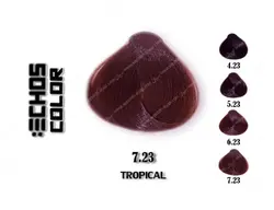 رنگ مو اچ اس لاین قهوه ای گرمسیری 7.23