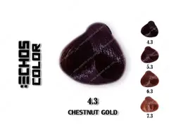 رنگ مو اچ اس لاین شاه بلوطی طلایی 4.3