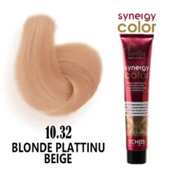 رنگ مو فاقد آمونیاک پلاتینی بژ سینرژی اچ اس لاین 10.32