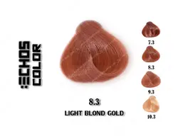 رنگ مو اچ اس لاین طلایی روشن 8.3