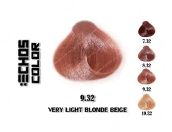 رنگ مو اچ اس لاین بژ خیلی روشن 9.32