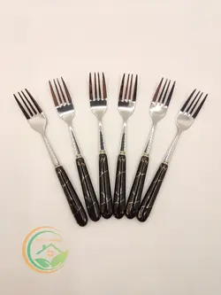 قاشق و چنگال طرح ماربل 12 پارچه