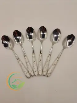 قاشق و چنگال طرح ماربل 12 پارچه