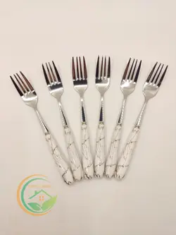 قاشق و چنگال طرح ماربل 12 پارچه