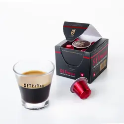 کپسول قهوه SETpresso سازگار با دستگاه نسپرسو ( RED ) 10 عددی LIMITED EDITION - SET Coffee | فروشگاه اینترنتی قهوه ست