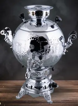 سماور گازی کد fa14 - دکوری-برنز-مجسمه برنز