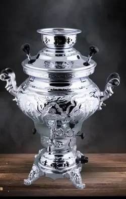 سماور گازی کد fa321 - دکوری-برنز-مجسمه برنز