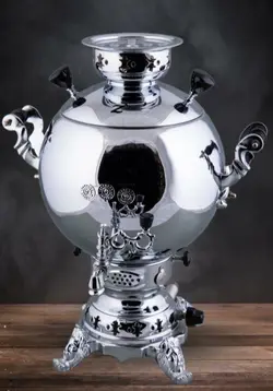 سماور گازی کد fa621 - دکوری-برنز-مجسمه برنز