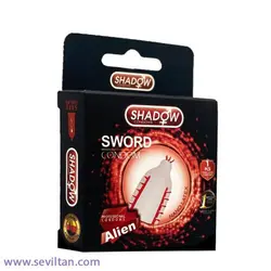 خرید کاندوم فضایی شمشیری شادو مدل Sword Alien بسته 1 عددی - فروشگاه سویلتن