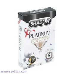 خرید کاندوم شادو تنگ کننده پلاتینیوم مدل Platinum بسته 12 عددی - فروشگاه سویلتن