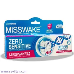خرید خمیردندان زیرو ضد حساسیت میسویک Misswake - فروشگاه سویلتن