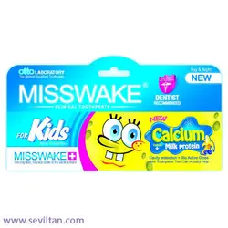 خرید خمیردندان کودک میسویک باب اسفنجی Misswake kids - فروشگاه سویلتن