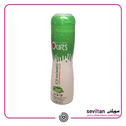 خرید ژل روان کننده و خنک کننده آیس موهیتو اورس Ours Ice Mohito حجم 100ml - فروشگاه سویلتن