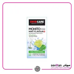 خرید کاندوم سوئیس کر مدل MOHITO بسته 12 عددی - فروشگاه سویلتن