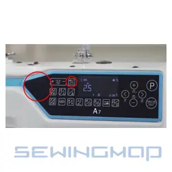 چرخ خیاطی راسته دوز تمام کامپیوتری جک A7