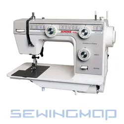 چرخ خیاطی خانگی ژانومه مدل 393 - سوینگ مپ-بزرگترین فروشگاه چرخ خیاطی