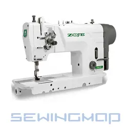 چرخ خیاطی دوسوزن دو ماکو دینام سرخود زوجی ZJ 2872 BD