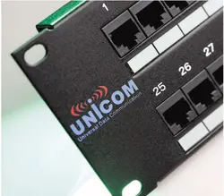 پچ پنل 16 پورت CAT5e مدل UC-PNL5e-16 - شبکه کاران | بانک تجهیزات شبکه و وایرلس