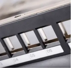 پچ پنل ارزان | پچ پنل 24 پورت (CAT-6A Shielded (Unloaded مدل UC-PNL6A-S-24