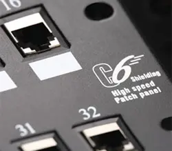 تجهیزات پسیو | قیمت و خرید پچ پنل 32 پورت CAT-6 Shielded مدل UC-PNL6-S-32