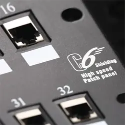 تجهیزات پسیو | قیمت و خرید پچ پنل 32 پورت CAT-6 Shielded مدل UC-PNL6-S-32
