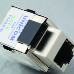 قیمت کیستون شبکه | کیستون یونیکام RJ-45 CAT-6 Shielded مدل UC-JCK6-S