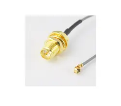 کابل مبدل Pigtail UFL to SMA-female - شبکه کاران | بانک تجهیزات شبکه و وایرلس