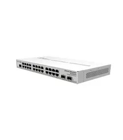 روترسوئیچ میکروتیک Mikrotik CRS326-24G-2S+IN - شبکه کاران | بانک تجهیزات شبکه و وایرلس