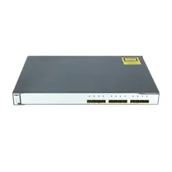 سوئیچ شبکه سیسکو 12 پورت مدل WS-C3750G-12TS-S | بهترین سوئیچ شبکه