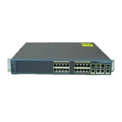 خرید سوئیچ شبکه سیسکو 24 پورت سری 2960 مدل WS-C2960G-24TC-L