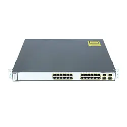 سوئیچ شبکه سیسکو 24 پورت مدل WS-C3750G-24TS-E1U