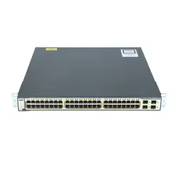 سوئیچ شبکه سیسکو 48 پورت مدل WS-C3750G-48PS-S