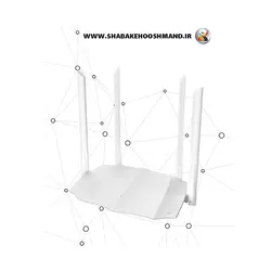 روتر هوشمند دو باند AC1200 برند Tenda مدل AC5