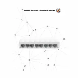 سوئیچ شبکه 8 پورت برند TP-Link مدل LS1008