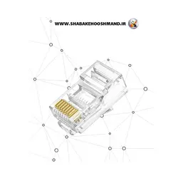 سوکت شبکه Cat5 UTP برند AMP / امپ